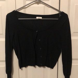 BP black cardigan